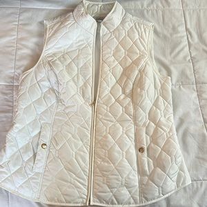 Croft & Barrow White Vest